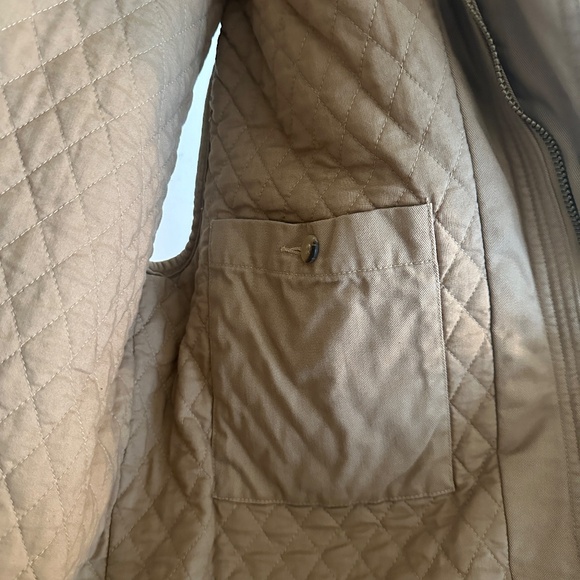 Vintage Quilted Canvas & Leather Utility Vest - J Peterman Company - Picture 2 of 9